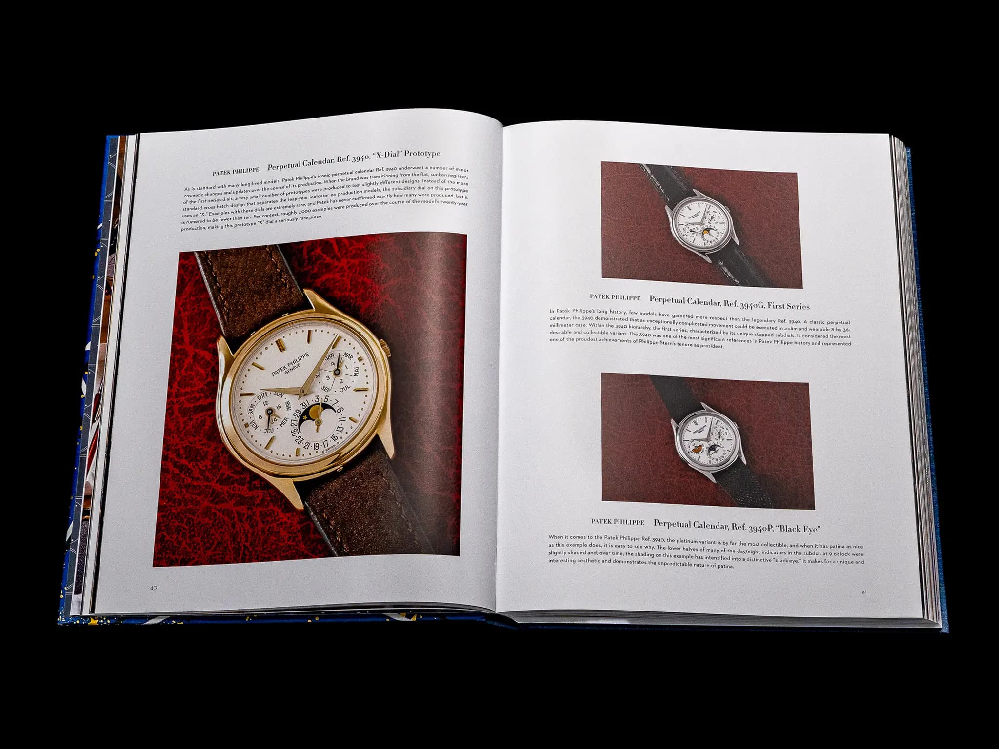 Open view of the new The Connoisseur's guide to Fine Timepieces - European Watch Company and Assouline