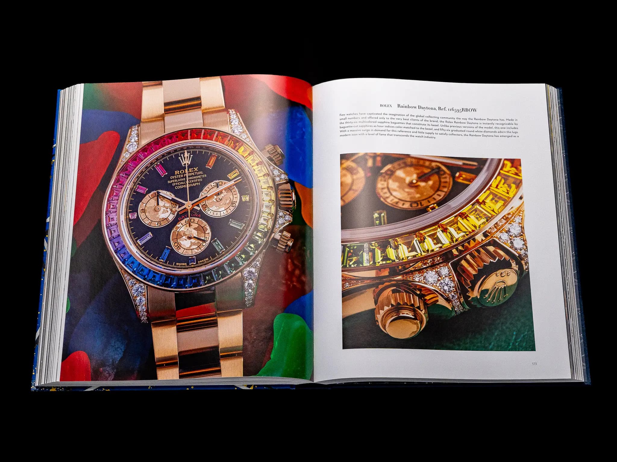 Open view of the new The Connoisseur's guide to Fine Timepieces - European Watch Company and Assouline