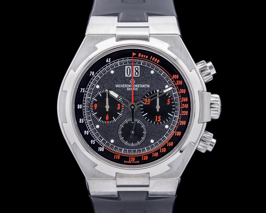 Overseas Chronograph Black Dial U.S. Edition