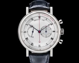 Classique Chronograph 18K White Gold 