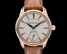 1941 Principia Automatic Rose Gold Silver Dial