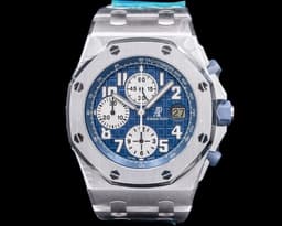 Royal Oak Offshore Blue Dial SS / SS