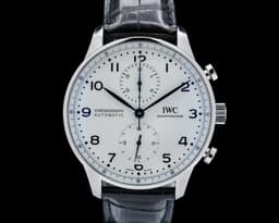 Portuguese Chronograph SS Lacquered Dial 150th Anniversary Limited