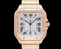 Santos Large 18K Rose Gold Automatic 2023