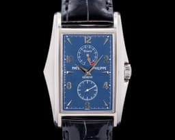 10 Day Power Reserve YEAR 2000 White Gold Blue Dial FULL SET