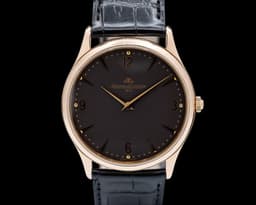 Master Ultra Thin 38mm 18K RG / Black Dial LIMITED