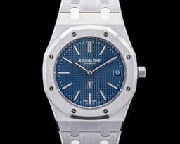 Royal Oak Extra Thin "50th Anniversary" Blue Dial SS 16202ST