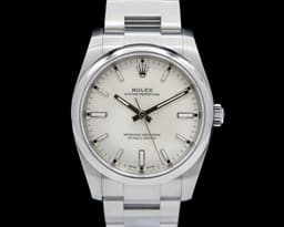 Oyster Perpetual White Dial SS 34MM Discontinued