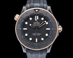 Seamaster Diver 300M Black SS / 18k Sedna Gold 2022