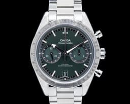 Speedmaster 57 Co-Axial SS Green Dial 2024