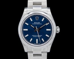 Oyster Perpetual Blue Dial SS 31mm