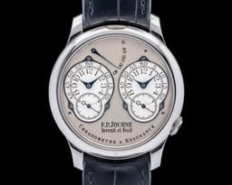 Chronometre Resonance Platinum Silver Dial 40MM FULL SET