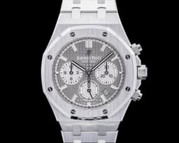 Royal Oak Chronograph Ruthenium Dial SS 38MM