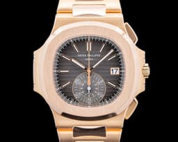 Nautilus 5980/1R Chronograph 18K Rose Gold