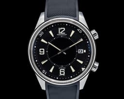 Polaris Date SS Black Dial