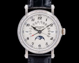 Grand Complications Perpetual Calendar 5160 18K WG ENGRAVED