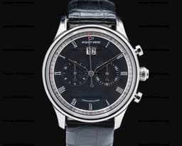 Grande Date Chronograph SS Black Dial 