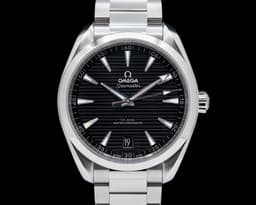 Seamaster Aqua Terra Co-Axial Master Black Dial SS / SS 41mm 