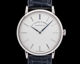 Saxonia Thin Manual Wind 201.027 18K White Gold