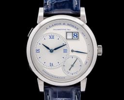 Lange 1 25th Anniversary 191.066 18k WG Half Hunter LIMITED