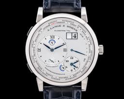 Lange 1 116.026 Time Zone 18K White Gold Buenos Aires Limited Edition