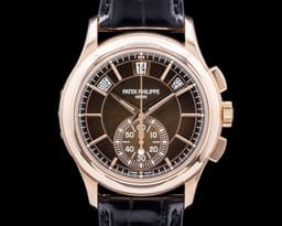 Chronograph Annual 5905R Calendar Rose Gold / Brown Dial