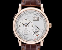 Lange 1 Time Zone 136.032 18K Rose Gold DEPLOYANT