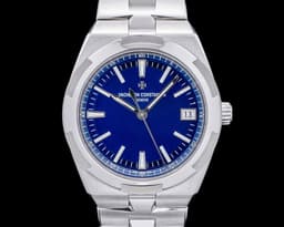 Overseas 4500v Automatic 41mm Blue Dial SS