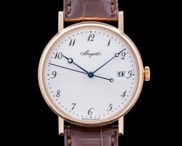 Classique 5177BR Automatic Enamel Dial 18K Rose Gold