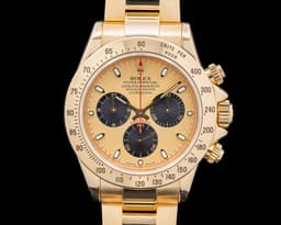 Daytona 116528 18K Yellow Gold "PAUL NEWMAN" Dial FULL SET