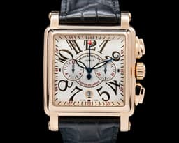 Conquistador Cortez Chronograph 18K Rose Gold