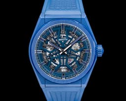 Defy Classic Skeleton Ceramic Blue