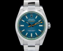 Milgauss 116400GV Green Crystal