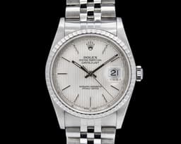 Datejust Silver Tapestry Dial / Jubilee