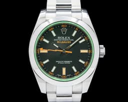 Milgauss 116400GV Green Crystal