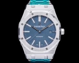 Royal Oak 15400ST Blue Dial SS