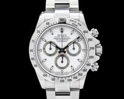 Daytona 116520 White Dial SS