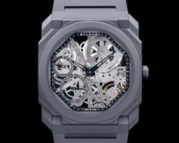 Octo Finissimo Skeleton Black Ceramic