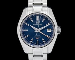 Heritage Hi-Beat 36000 GMT Blue Dial SS LIMITED EDITION