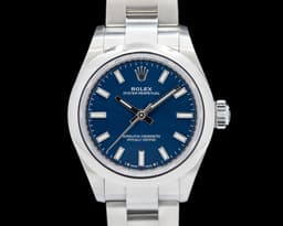 Oyster Perpetual Blue Dial SS 28MM