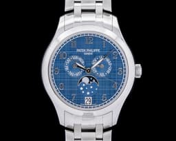 Annual Calendar 4947/1A SS / Blue Dial