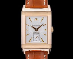 Reverso Art Deco 18K Rose Gold / Deployant Buckle