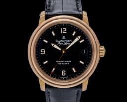 Aqualung 18K Rose Gold Hundred Hours Black Dial LIMITED