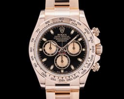 Daytona Everose 116505 Black Dial 18K Rose Gold / Bracelet