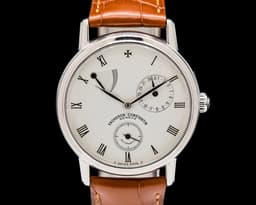 Patrimony Power Reserve 18k White Gold