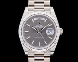 Day Date 228239 President 18K White Gold Rhodium Dial 40MM 2023