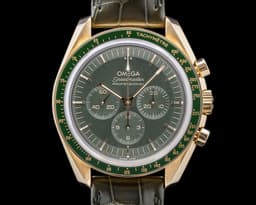 Speedmaster Professional "Moonshine" 18k YG Green Dial