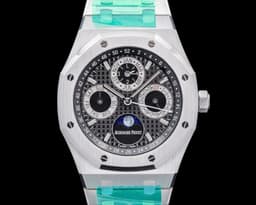 Royal Oak Perpetual Calendar Platinum Yoshida 26597PT Limited SERVICED