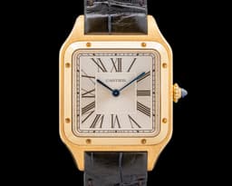 Santos-Dumont "La Baladeuse" Large 18K Yellow Gold LIMITED