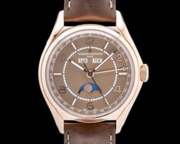 Fiftysix Complete Calendar SS Brown Dial